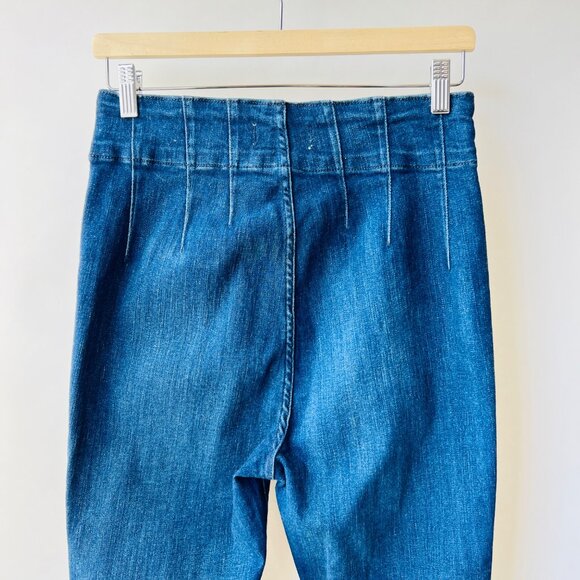 ❤️ Free People Jayde Flare Highrise jeans , Size 32 M56 - Picture 5 of 10